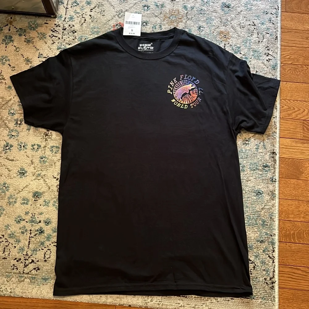 NWT Forever 21 Pink Floyd World Tour 1977 Retro Graphic Tee - Picture 5 of 15